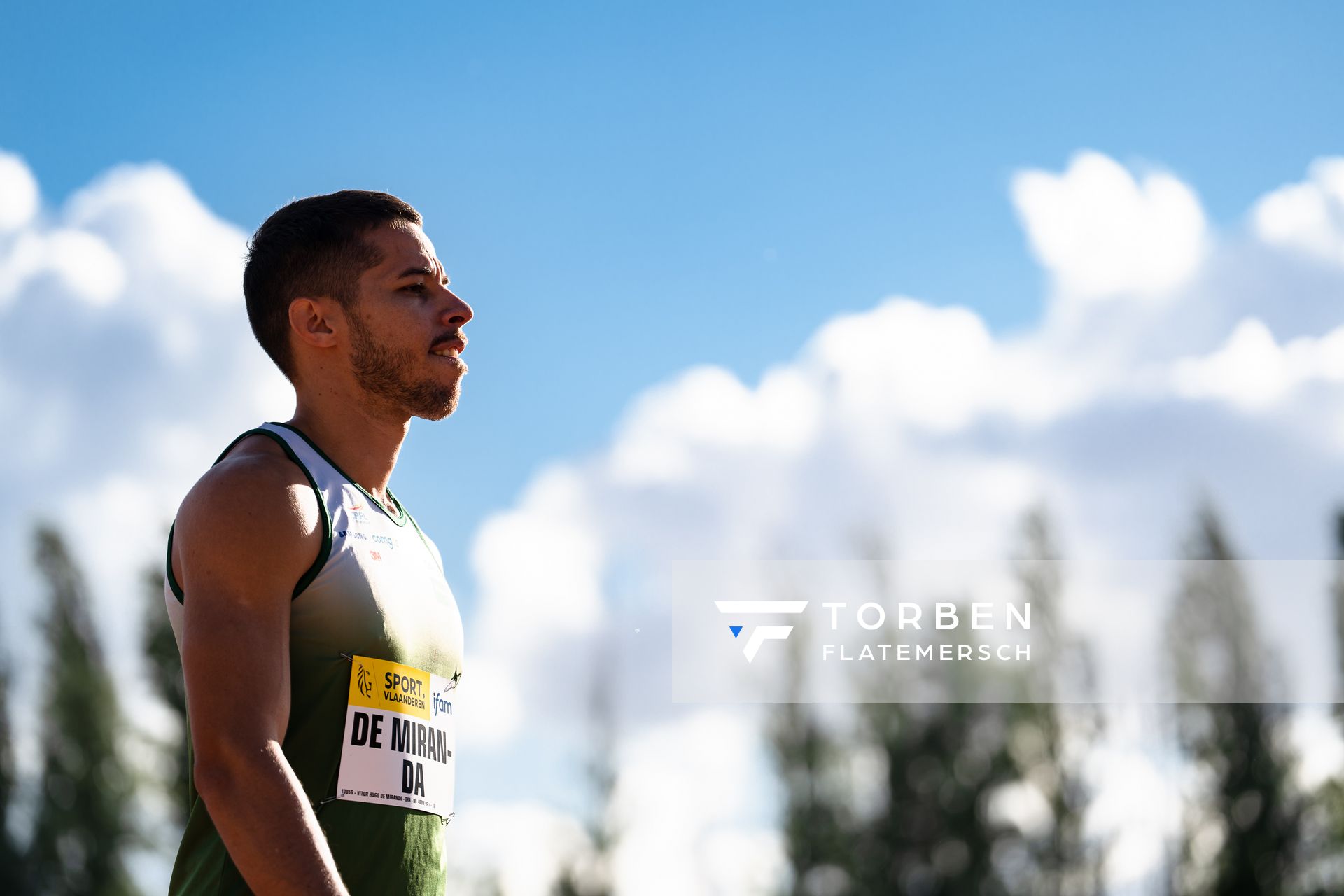 Vitor Hugo De Miranda (Brazil) am 28.05.2022 waehrend der World Athletics Continental Tour IFAM Oordegem in Oordegem